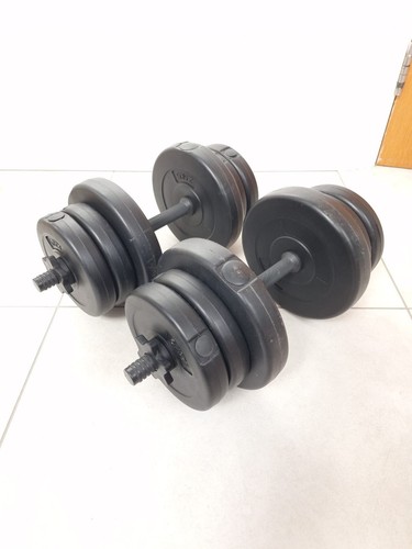 Opti vinyl dumbbell set 20kg - opti,