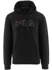 FILA Mens Black Zack Hoodie