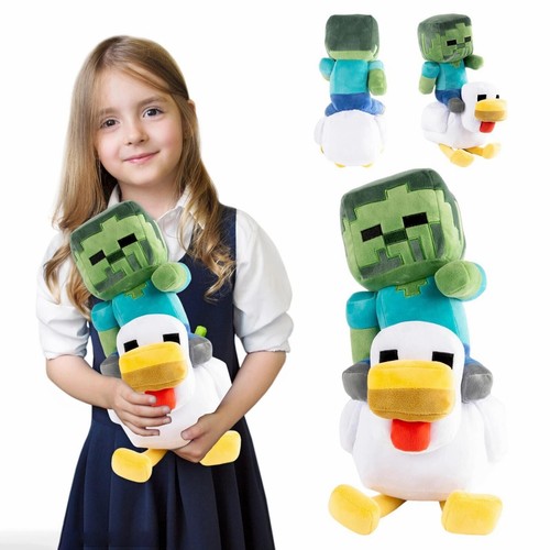 Minecraft chicken jockey plush - minecraft,