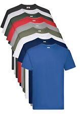 Fruit Of The Loom Plain Cotton Heavy Weight Premium Tee T-Shirt Tshirt S - 5XL