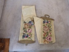 VTG Needlepoint Tapestry Bell
