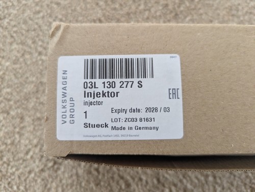 Genuine fuel injector - vw,