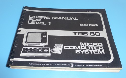 1978 trs80 model level 1 - model, i