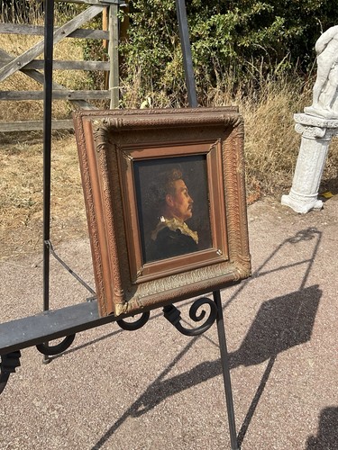 Antique original oil - original,