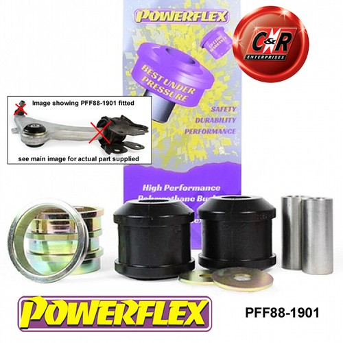 Powerflex black front wishbone - front,