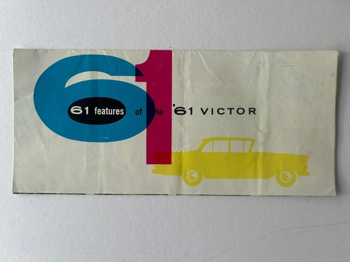 Vauxhall victor type - vauxhall,