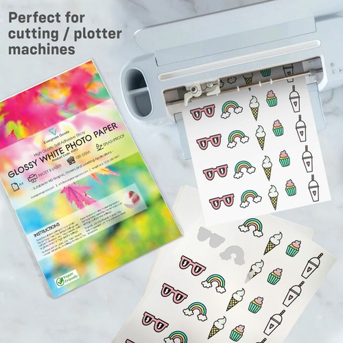 Sticker photo paper - sticker,