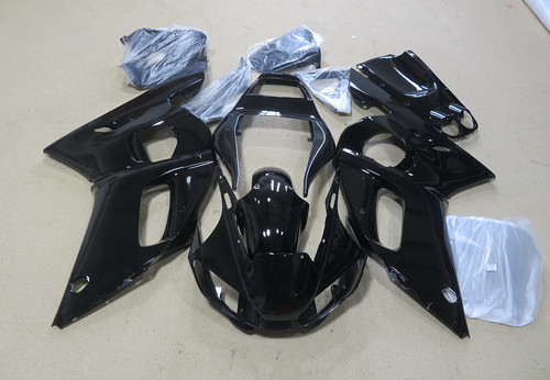 Glossy black bodywork - black, fairing