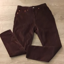 Levi's purple moleskin wedgie