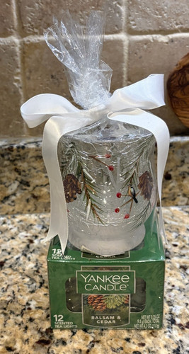 Yankee candle tea - candle, box