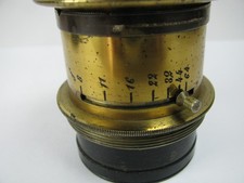 Antique   Brass Lens Large