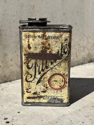 Vintage filtrate motor - filtrate, can
