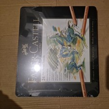 BRAND NEW Faber-Castell Pitt Pastel Pencils Tin (24pc)