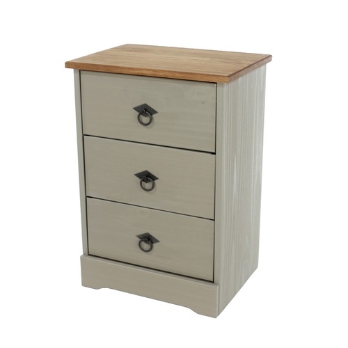 Bedside table drawer grey - 3,