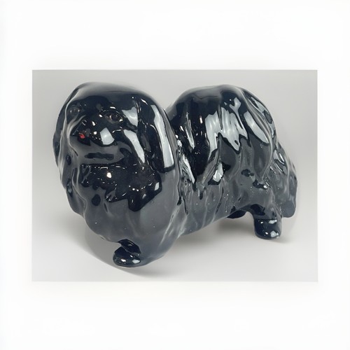 Staffordshire ceramic dog - staffordshire,