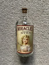 Decorative Bottle For Miracle Brand Dyes
