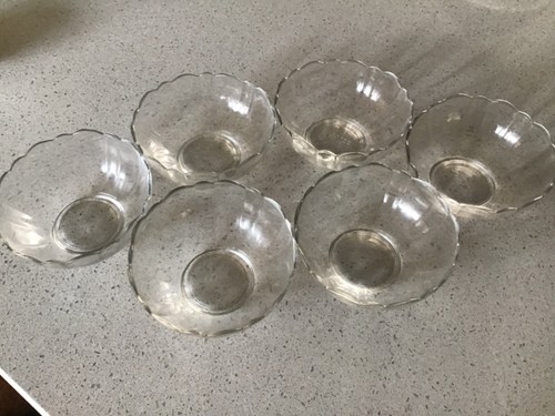 Arcoroc glass dessert - , dishes