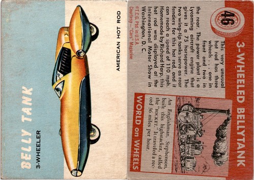 1954 topps world - world, on