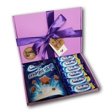 Milky Way Bars and Magic Stars Chocolate Christmas Gift Box Birthday Present