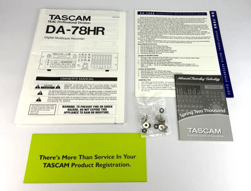 Oem original tascam - original, da-78hr