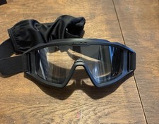 Bloc Hawkfire Goggles In Black Airsoft Shooting Protection