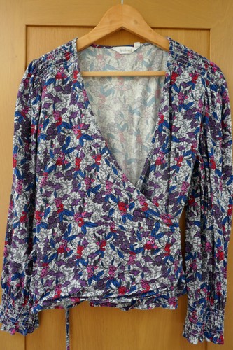 Kettlewell nettie wrap top - l,