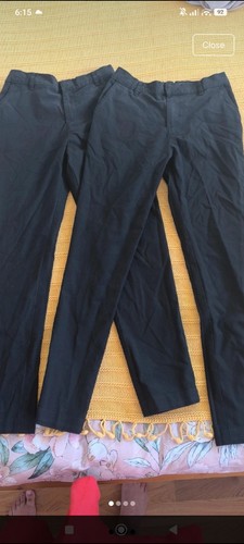 School boy black trousers - black,