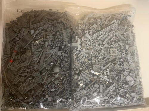 Lego light grey - and, dark