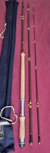 Fine vintage hardy salmon - a,