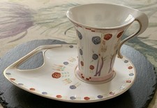 The Leonardo Collection Charles Rennie Mackintosh Rose Cup & Biscuit Saucer 