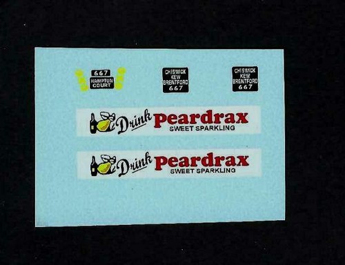 Matchbox transfers decals - matchbox, transfers/decals