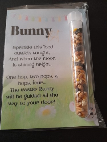 Easter bunny food gift - easter,
