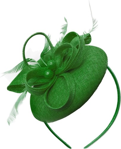 Round pillbox fascinator - round,