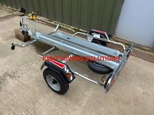 New Flatpack ERDE PM310 Single Bike Trailer + Spare Wheel + 1.5m Ramp Included✅