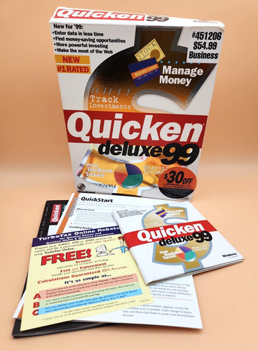 Quicken deluxe personal - 99,