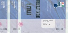 TICKET: ITALY v England (Friendly International in Turin) 2000 - EXCELLENT