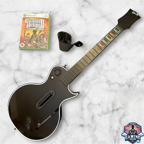 Xbox 360 guitar hero game - hero, 3