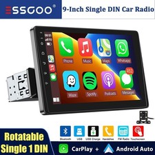 9" Single 1 DIN Wireless Apple