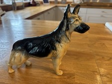 ￼ Alsatian/German Shepherd Ceramic Figurine