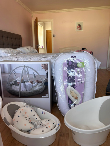 Nuby baby bouncer seat with - nuby,