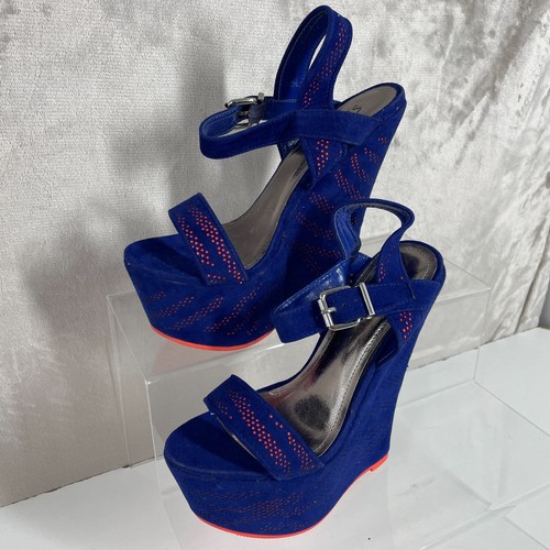 Sko ayb royal blue suede - royal,