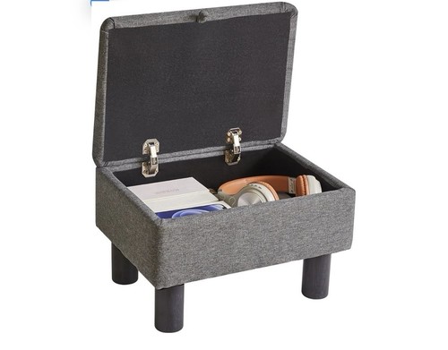 Aibiju footstool with wooden - footstool,