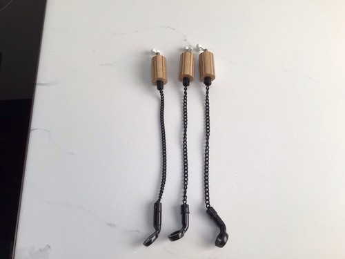 Custom made carp bobbins - made, x3