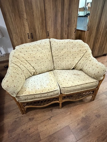 Sofa chair seater - chair, cane