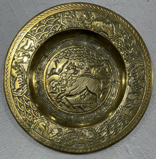 Chinese brass plate charger - chinese,