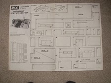 DHC (Hobbies) plans of Motorway Service Station plan 772 good condiition