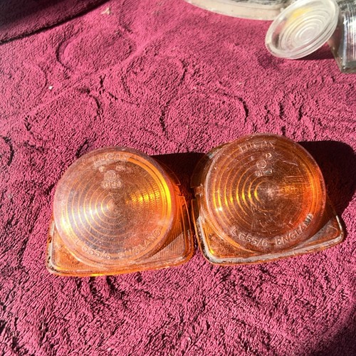 Lucas l655 amber lens - lucas, l655-6