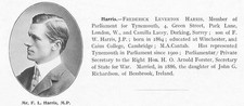 Frederick Leverton Harris MP
