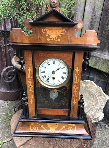 Steeple clock antique - steeple,