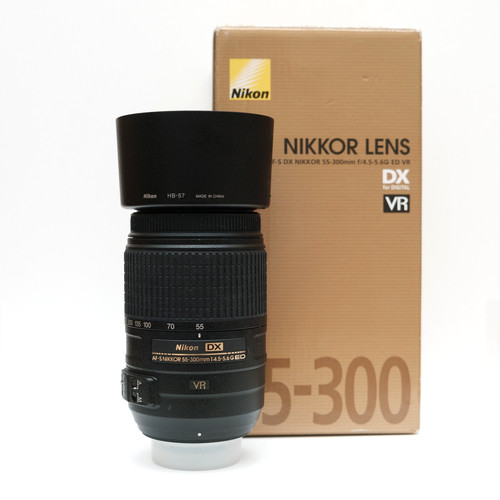 Nikon nikkor 55 300mm - af-s,